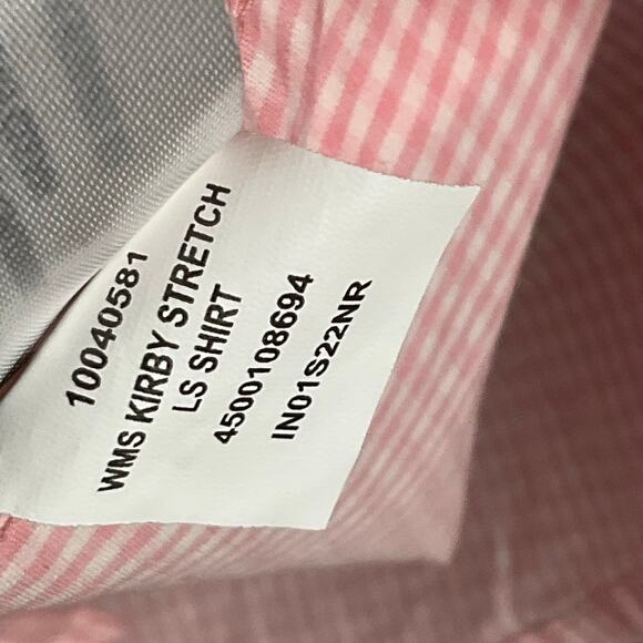 ARIAT Shirt Kirby Button Down Pink White Gingham XXL Western Cowgirl Equestrian - Picture 10 of 16
